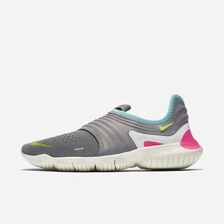 Adidasi Alergare Nike Free RN Flyknit 3.0 Dama Gri | SQZH-98564